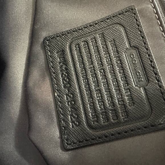 Coach Black Leather Tote Bag - Picture 8 of 11